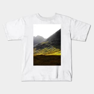 Bidean Druim nan Ramh in the Isle of Skye Kids T-Shirt